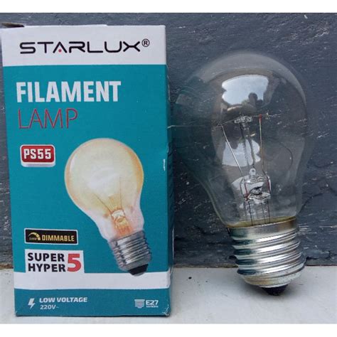 Jual Lampu Filament Pijar Ps Starlux Super Hyper Shopee Indonesia