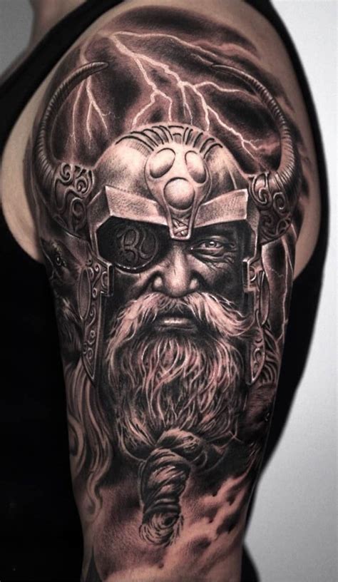 Odin Tattoos Meanings Symbols Tattoo Designs Ideas Warrior