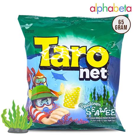 Jual Taro Net Seaweed Gr Cemilan Snack Ringan Dan Gurih Indonesia