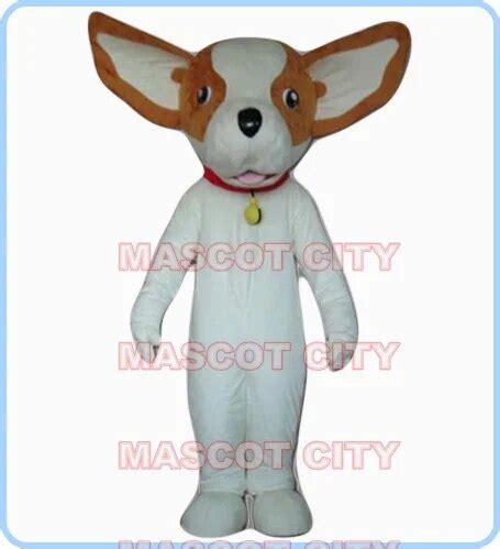 Maskot Chihuahua Maskot Kost M Toptan Yeti Kin Boyutu Karikat R Yavru K