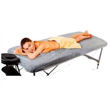 Disposable Waterproof Oil Proof Massage Table Covers For Spa Massage