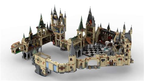 Combining ALL NINE Hogwarts Expansion Sets 2021 2022 LEGO Harry