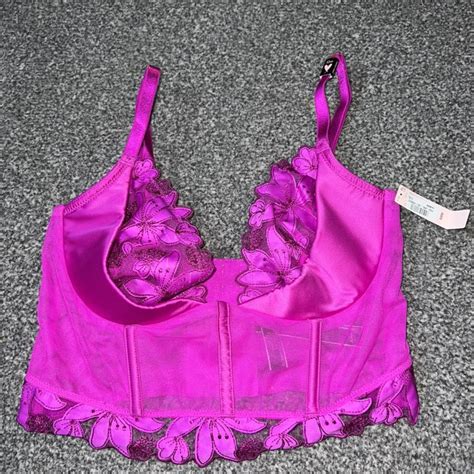 Victoria Secret Pink Bra Size 32dd New With Tag Depop