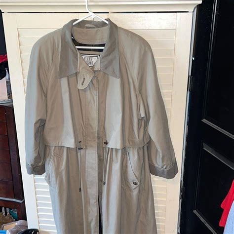 Vintage Fleet Street Full Length Trench Coat Depop