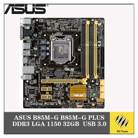 Motherboard Asus B M G B M G Plus Mainboard Ddr Lga Gb