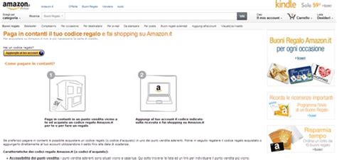 Amazon It Acquisti Senza Carta Di Credito Grazie Allaccordo Di Epay