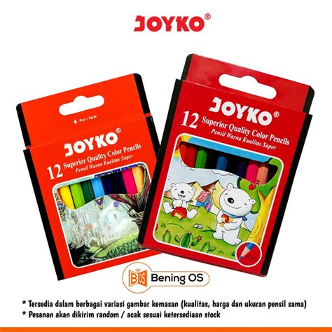 Jual Pensil 12 Warna JOYKO Original Pdk Shopee Indonesia