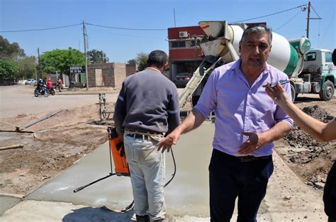 El Intendente Nediani Supervis Y Destac El Gran Trabajo Y Los Avances