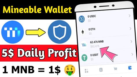 Mineable Wallet Airdrop 5 Daily Profit Mineable 1MNB 1 YouTube