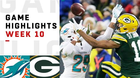 Dolphins vs. Packers Week 10 Highlights | NFL 2018 - YouTube