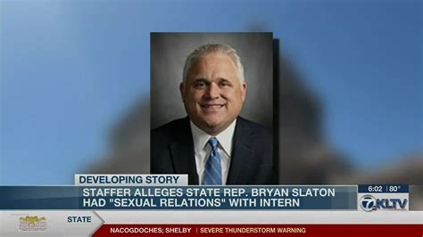 Staffer Alleged In Complaint That State Rep Bryan Slaton Had Sex With