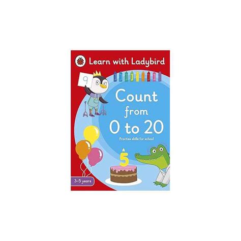 Count From 0 To 20 A Learn With Ladybird Activity Book 3 5 Years