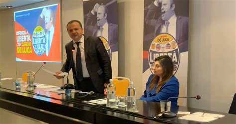 Europee De Luca Presenta A Milano I Candidati Della Lista Libert