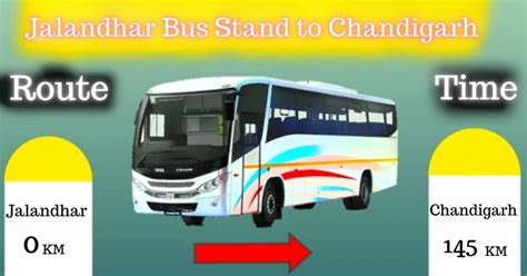 Jalandhar Bus Stand Time Table To Chandigarh Roadways Bus Timings