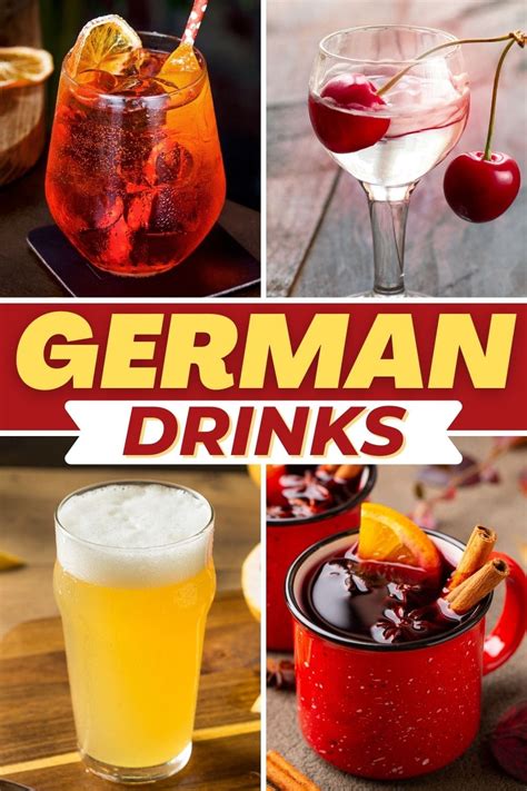 10 Traditional German Drinks Insanely Good