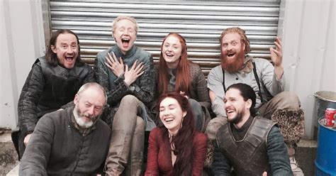 After fighting for the Iron Throne, the GoT cast are best friends