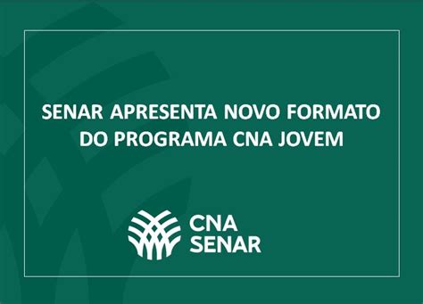 Senar Apresenta Novo Formato Do Programa CNA Jovem SENAR Rio