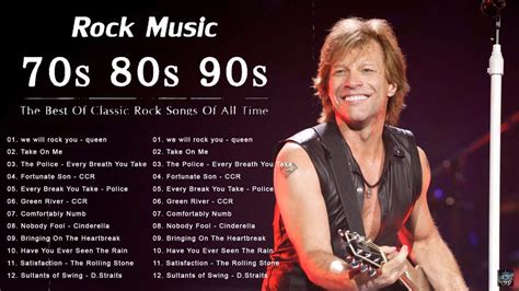 Bon Jovi Queen The Beatles ACDC CCR U2Top 100 Best Classic Rock