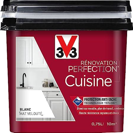 V33 Peinture de rénovation cuisine Rénovation perfection Noir quartz