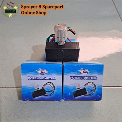 Jual Potensio Original Hiu Tengki Sprayer Elektrik Knop Full Alumunium