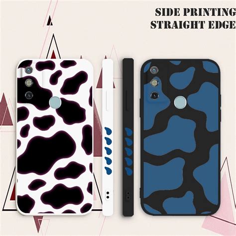 Cow Pattern Aesthetic For Tecno Spark 7 Pro 6 Go 2020 2021 5 6 Air 7 Pro Ke 6 6j 7 Square Type