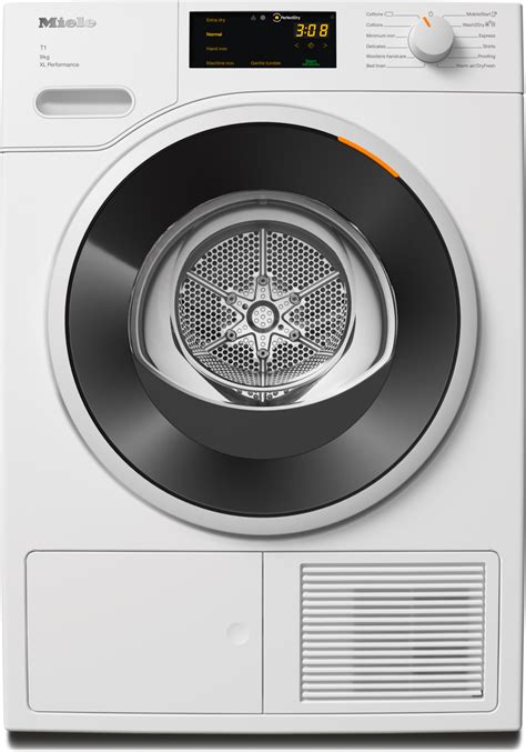 Miele Tumble Dryers | TWD364WP 9kg T1 heat-pump dryer: