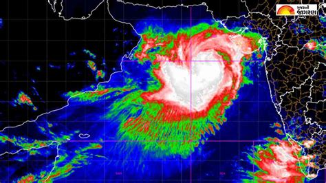 Cyclone Biparjoy Highlights કચછન જખ બદરથ 410 ક મ દર દરય