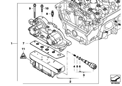 Original Parts For E46 M3 S54 Coupe Engine Cylinder Head Vanos