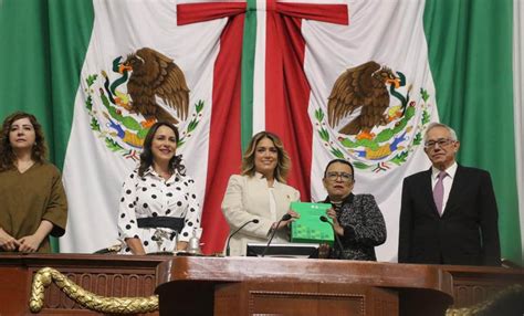 Gobierno Capitalino Entrega Primer Informe Al Congreso De Cdmx