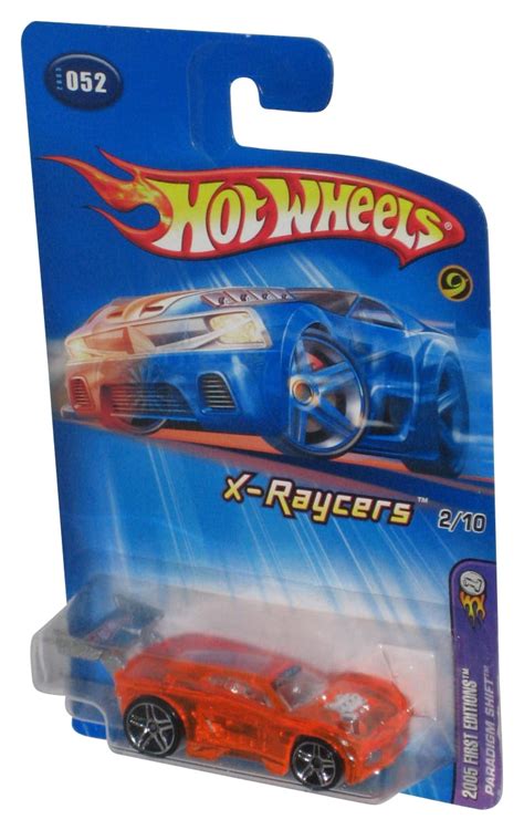 Hot Wheels X Raycers 2 10 2005 First Editions Paradigm Shift Toy Car 052 Walmart