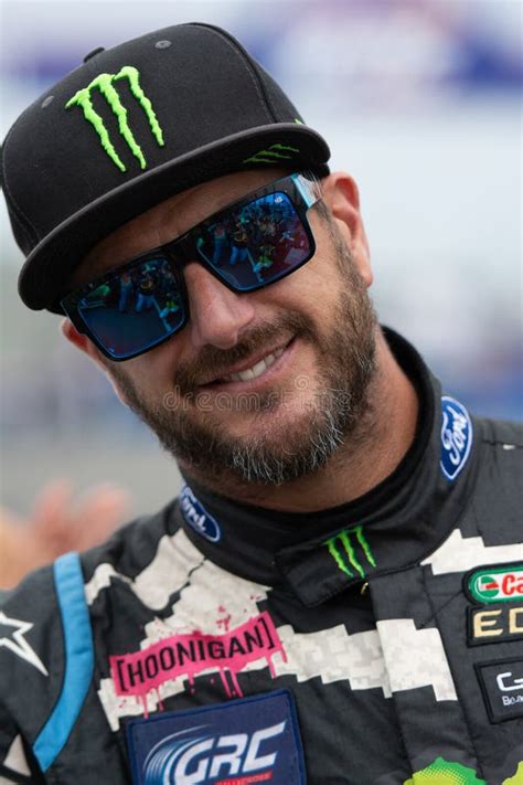 Ken Block American Professional Rally Driver During The Red Bull GRC