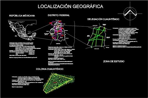 Federal District Urban Plan Dwg Block For Autocad Off