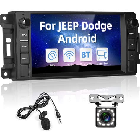 Buy Android Double Din Car Stereo For Jeep Wrangler Dodge RAM 1500