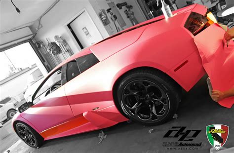 Matte Pink Lamborghini Murcielago at Italian Stampede 2012 - GTspirit