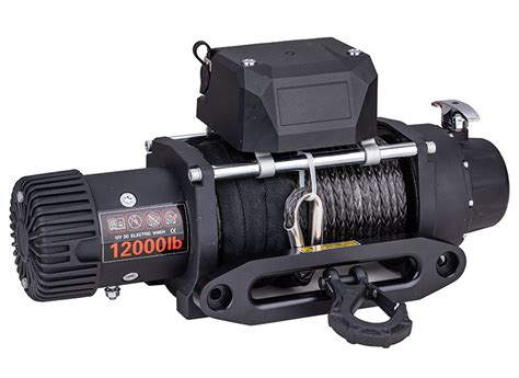 SCE Winch 12000lbs With Synthetic Rope Products Conqueror 4WD