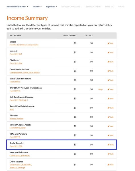 Reporting Social Security Income Form Ssa 1099 Guide