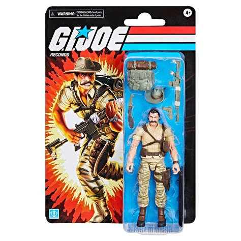 Recondo Retro Classified G I Joe Figures G I Joe Toy Database