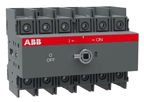 Abb Ot100f6 Disconnect Switch 600 Vac 50 Hp 100 A 6 Poles Amazon