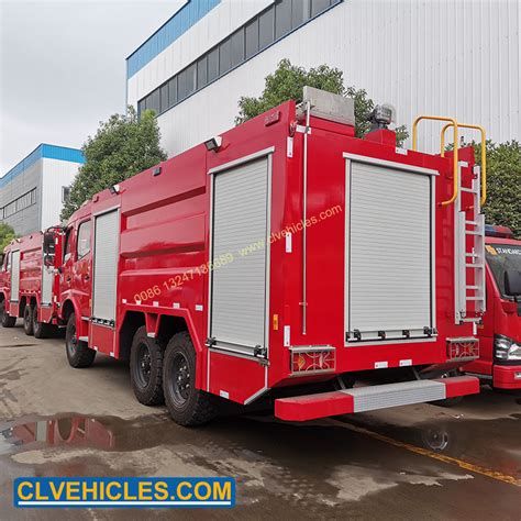 Dongfeng Cbm Water Tank Fire Fighting Vehicle L Foam Tank Fire