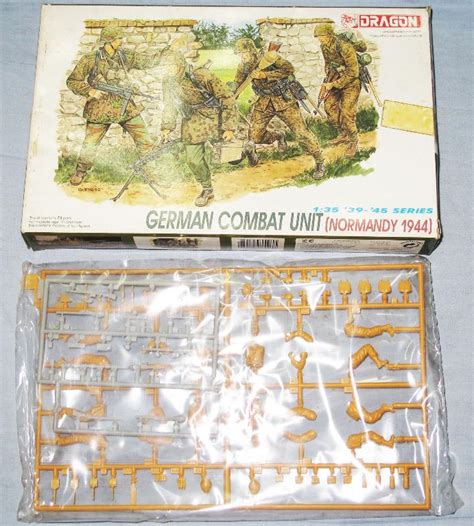 Dragon Dml Wwii German Combat Unit Normandy