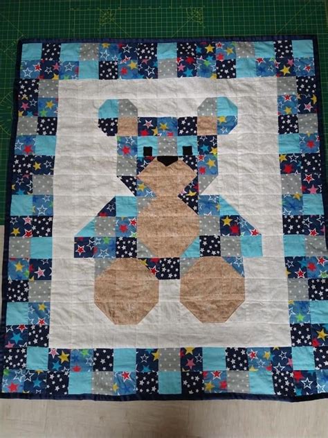 Teddy Bear Quilt Pattern Baby Boy Quilt Patterns Quilt Square