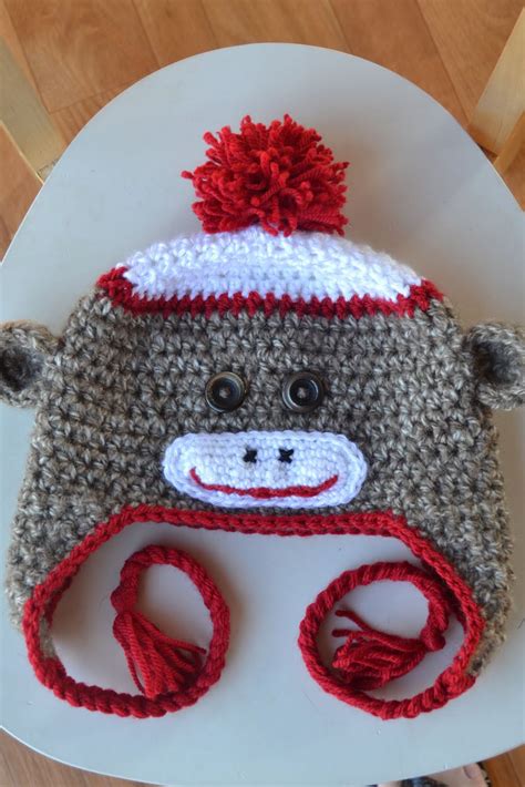 Crochet In Color Just Another Sock Monkey Hat Pattern