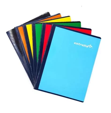 6 Cuaderno Universitario Tipo Collage Doble Raya 100 Hj En Venta En