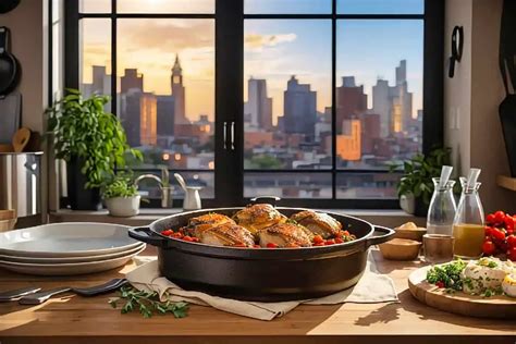 Dutch Oven Mediterranean Chicken Thighs Recipe