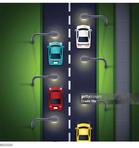 City Street Lighting High Res Vector Graphic Getty Images