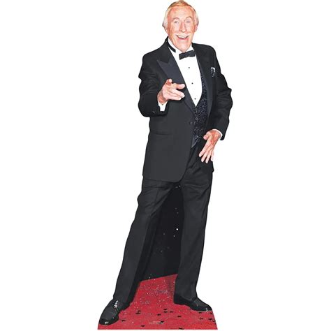 Sir Bruce Forsyth Black Tuxedo British Entertainer Lifesize