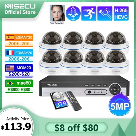 Misecu Ch H Mp Ip Cctv