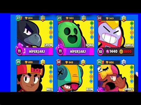 Yen E Sporcu Hesabim Kupa Brawl Stars Youtube