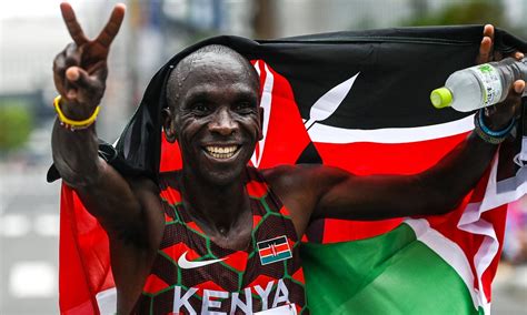 Eliud Kipchoge Claims Men S Marathon Gold Medal In Tokyo