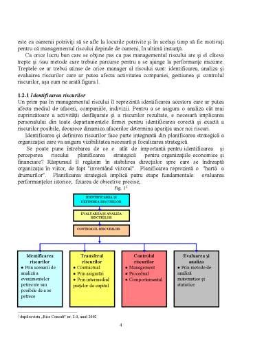 Managementul Riscului I Importan A Sa Economico Financiar Curs Doc